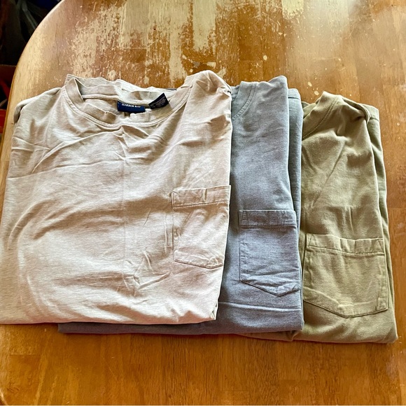 LOT Mens Harbor Bay All 3X BIG Colors are green, gray, & tan. - Picture 5 of 8